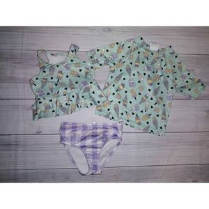 Girls Lily and dan ice cream swimsuit size 3t‎
